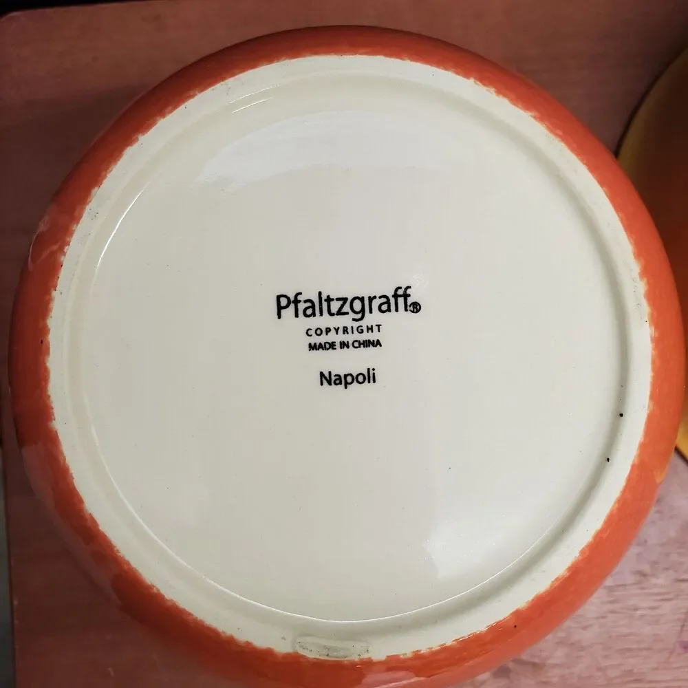 Pfaltzgraff Napoli Stoneware Nesting Bowls